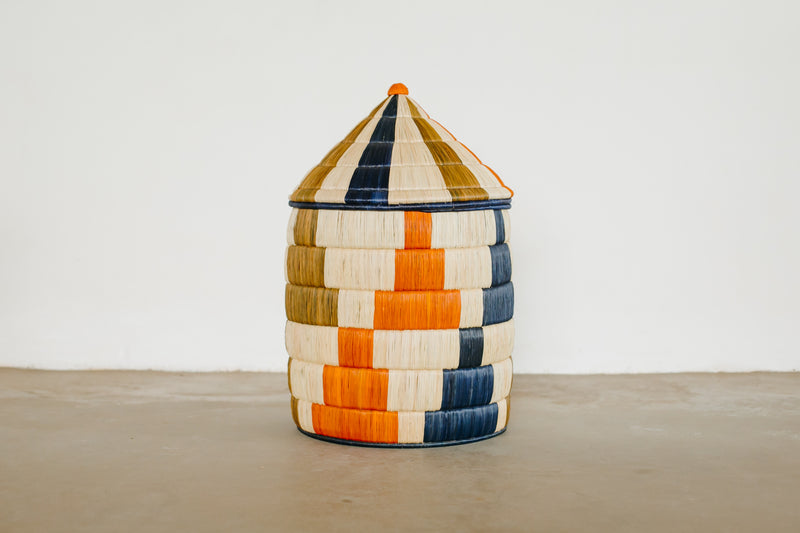 OLS Assorted - Large Henrietta Raffia Basket