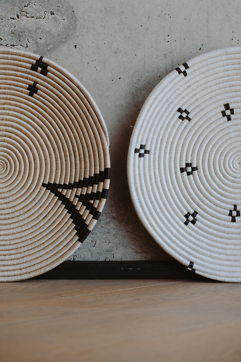 OLS Premium Sisal Woven Wall Art (Set of 3)
