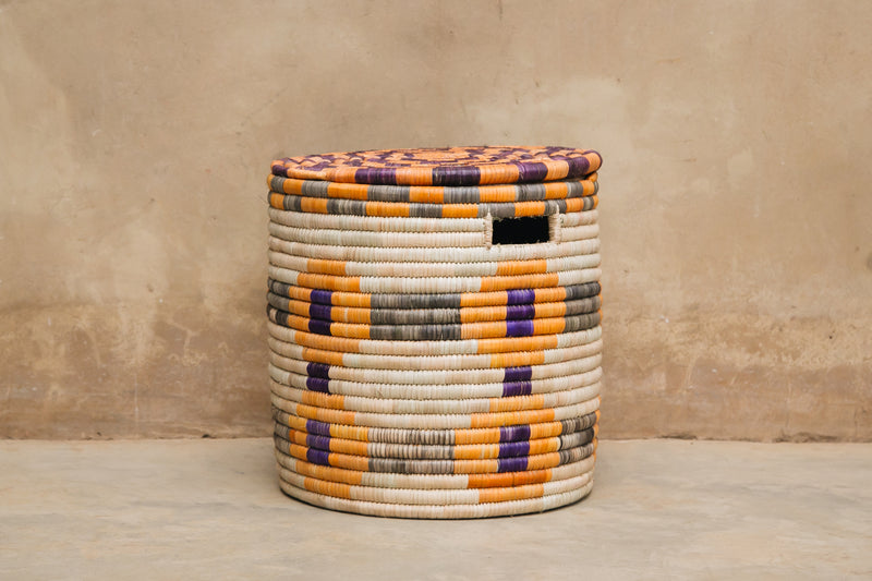OLS Citrus Dream Laundry Basket (Orange)