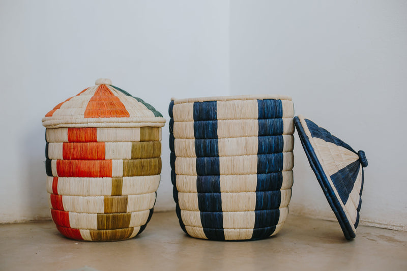 OLS Assorted - Large Henrietta Raffia Basket