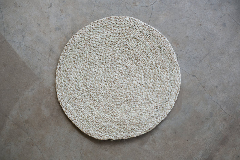 OLS Assorted Raffia Premium Placemats (Set of 4)