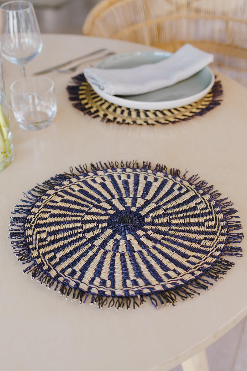 OLS Assorted Tlou Premium Placemats (Set of 4)